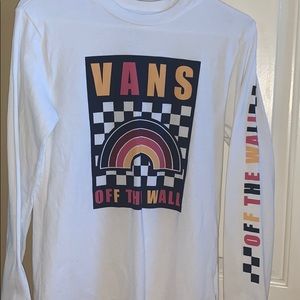 Vans rainbow shirt
